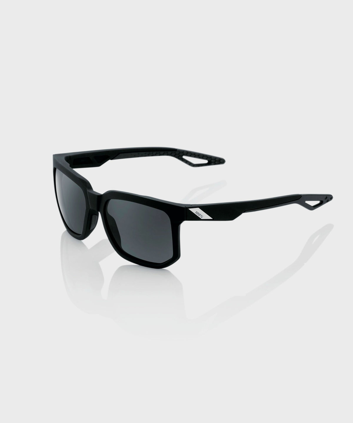 100% Centric Glasses - Soft Tact Soft Tact Black / Grey PEAKPOLAR