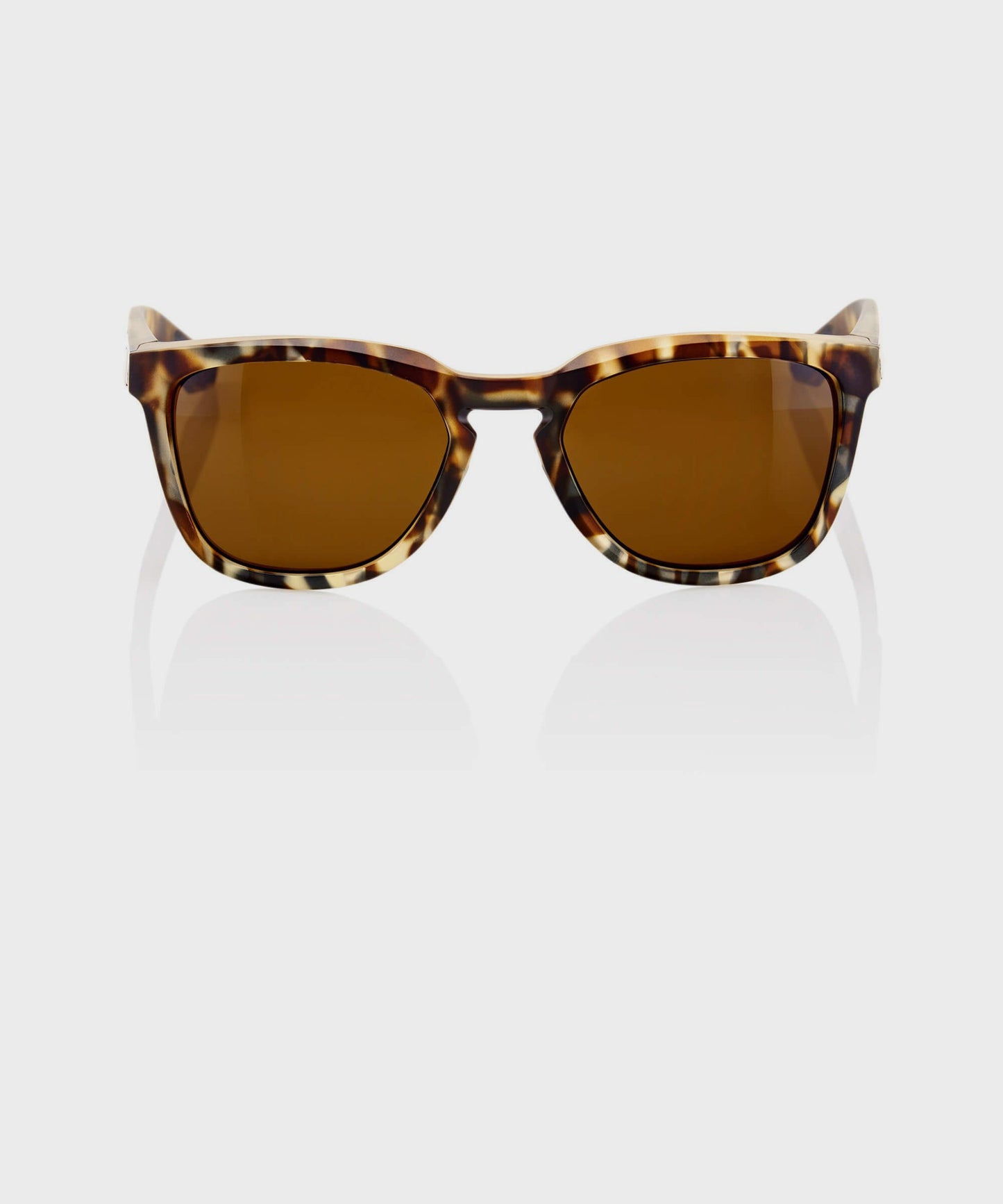 100% Hudson Glasses - Soft Tact Havana / Bronze Lens