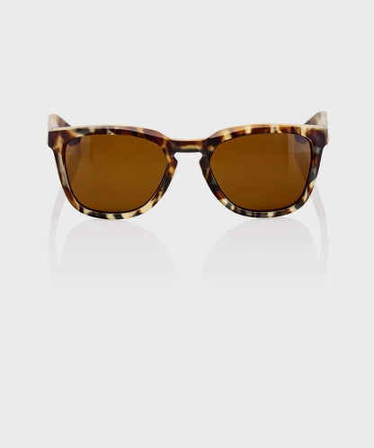 100% Hudson Glasses - Soft Tact Havana / Bronze Lens