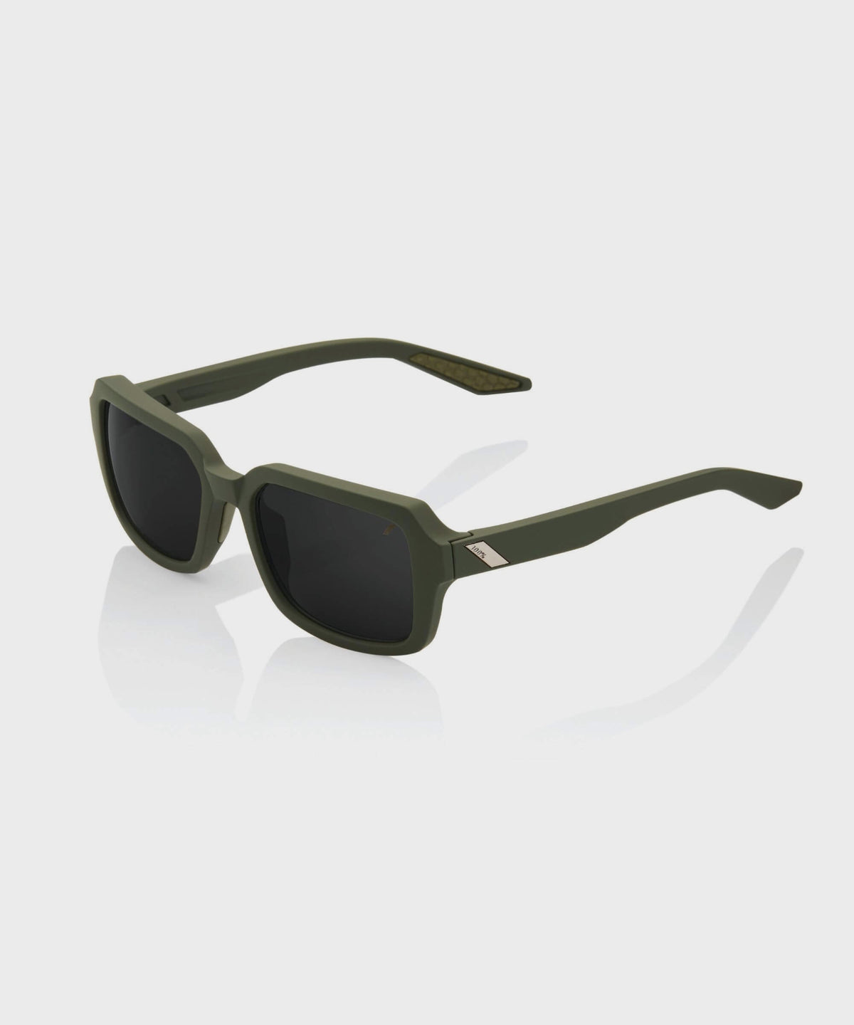 100% Rideley Glasses - Soft Tact Soft Tact Army Green / Black