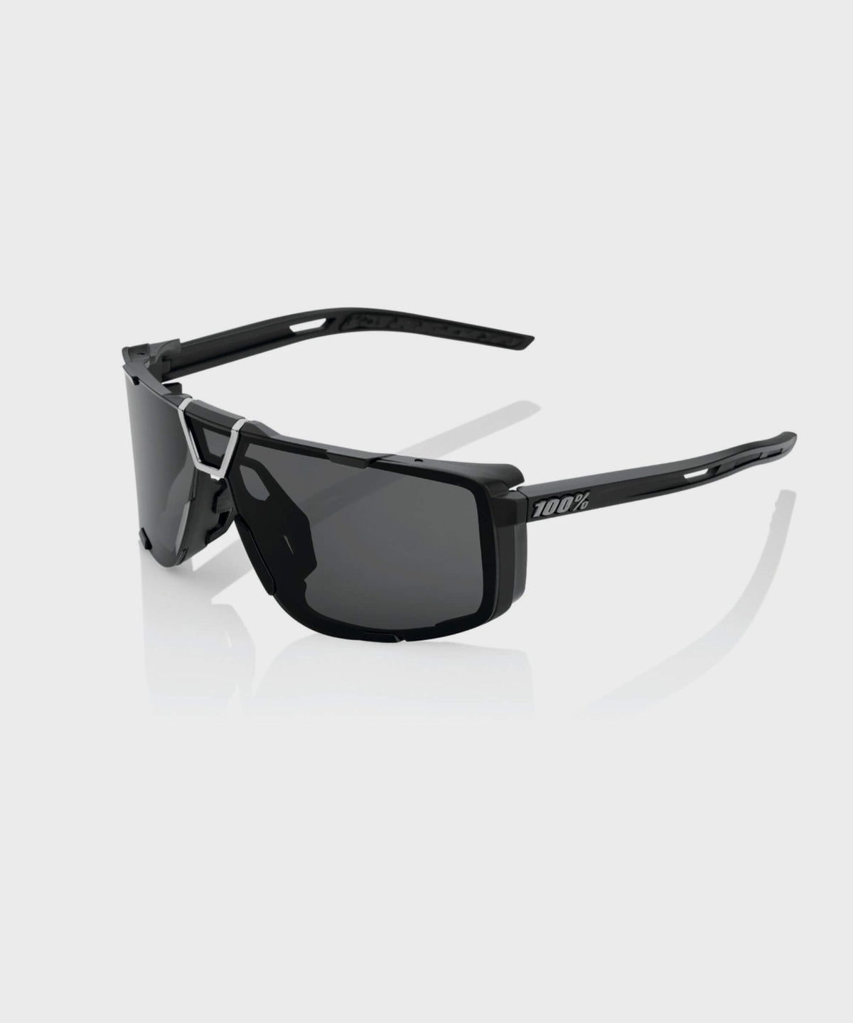 100% Eastcraft Glasses Matte Black / Smoke