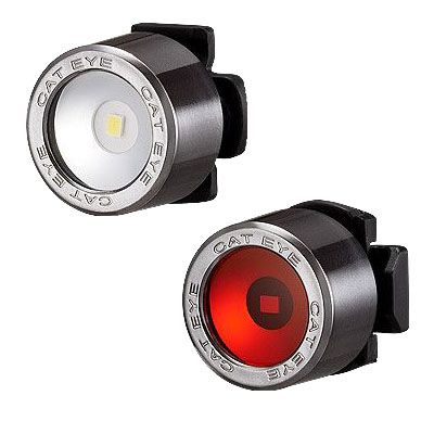 Cateye Cateye Nima Front/rear Set Black