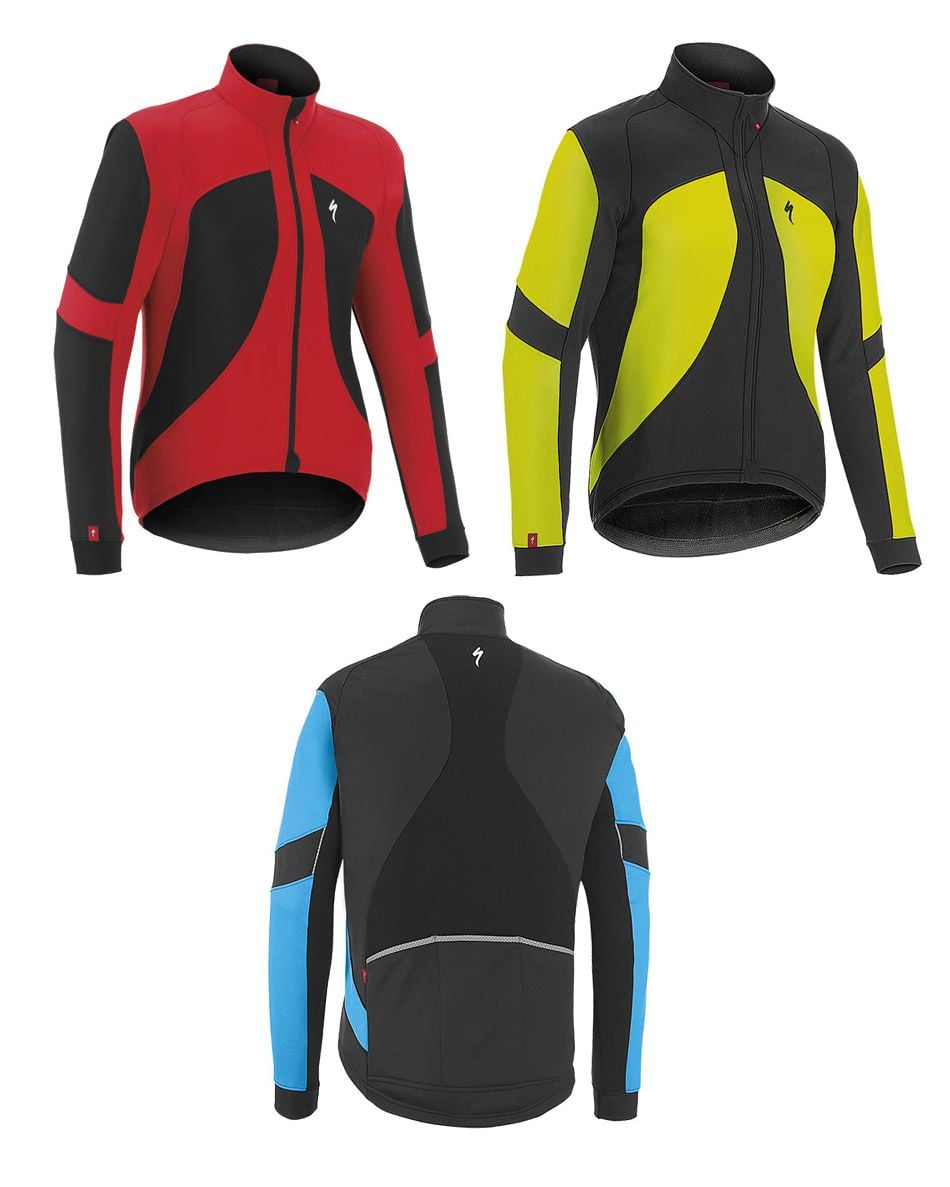 Specialized START PARTIAL JACKET BLK/LT BLU M