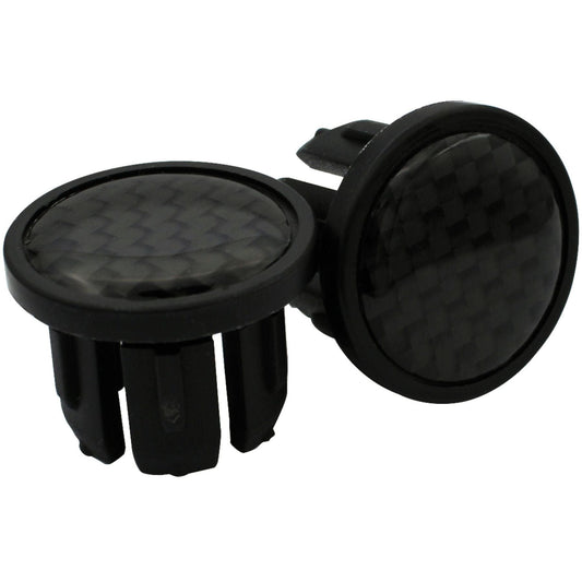 M Part Carbon fibre look bar end plugs for Road bikes