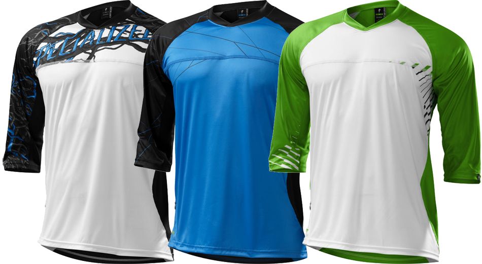 Specialized ENDURO COMP 3/4 JERSEY BLK/WHT M