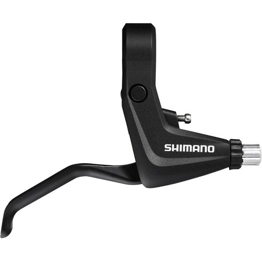 Shimano Alivio BL-T4000 Alivio 2-finger brake levers for V-brakes - black with cables