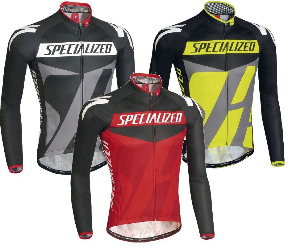 PRO Racing Jersey Ls W/prot Blk/gry/blk L