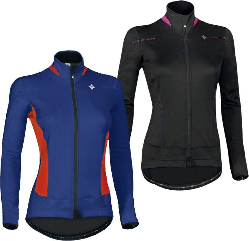 Specialized RBX SPORT PARTIAL JACKET WMN BLK/FUCHSIA XS