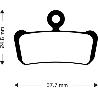 Aztec Sintered Disc Brake Pads for Avid XO Trail / Sram Guide