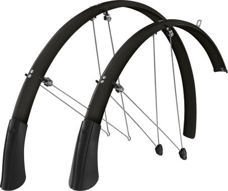 Sks Longboard Mudguard Set: Black 45mm 28"