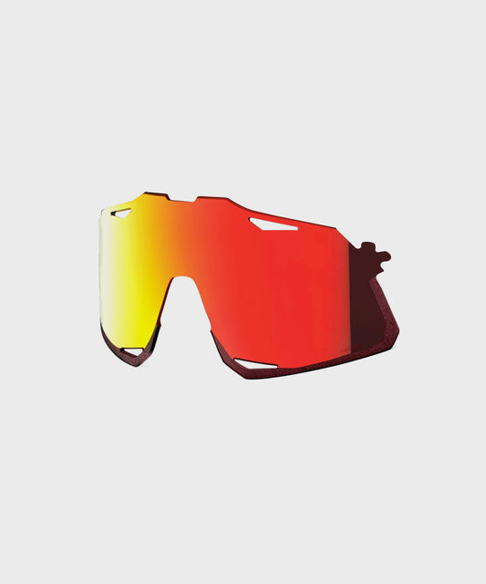 100% Hypercraft Replacement Polycarbonate Lens HiPER Red Multilayer Mirror