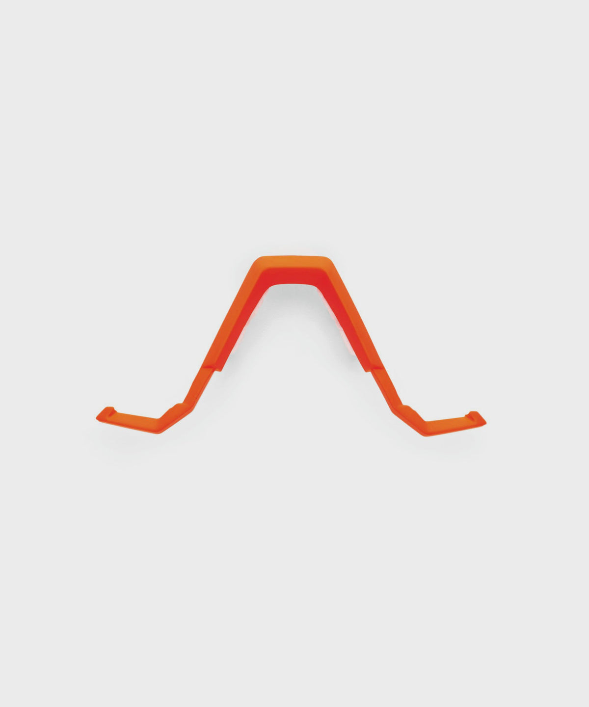 100% Speedcraft / S3 Replacement Nose Bridge Kit - Regular Regular / Soft Tact Neon Orange