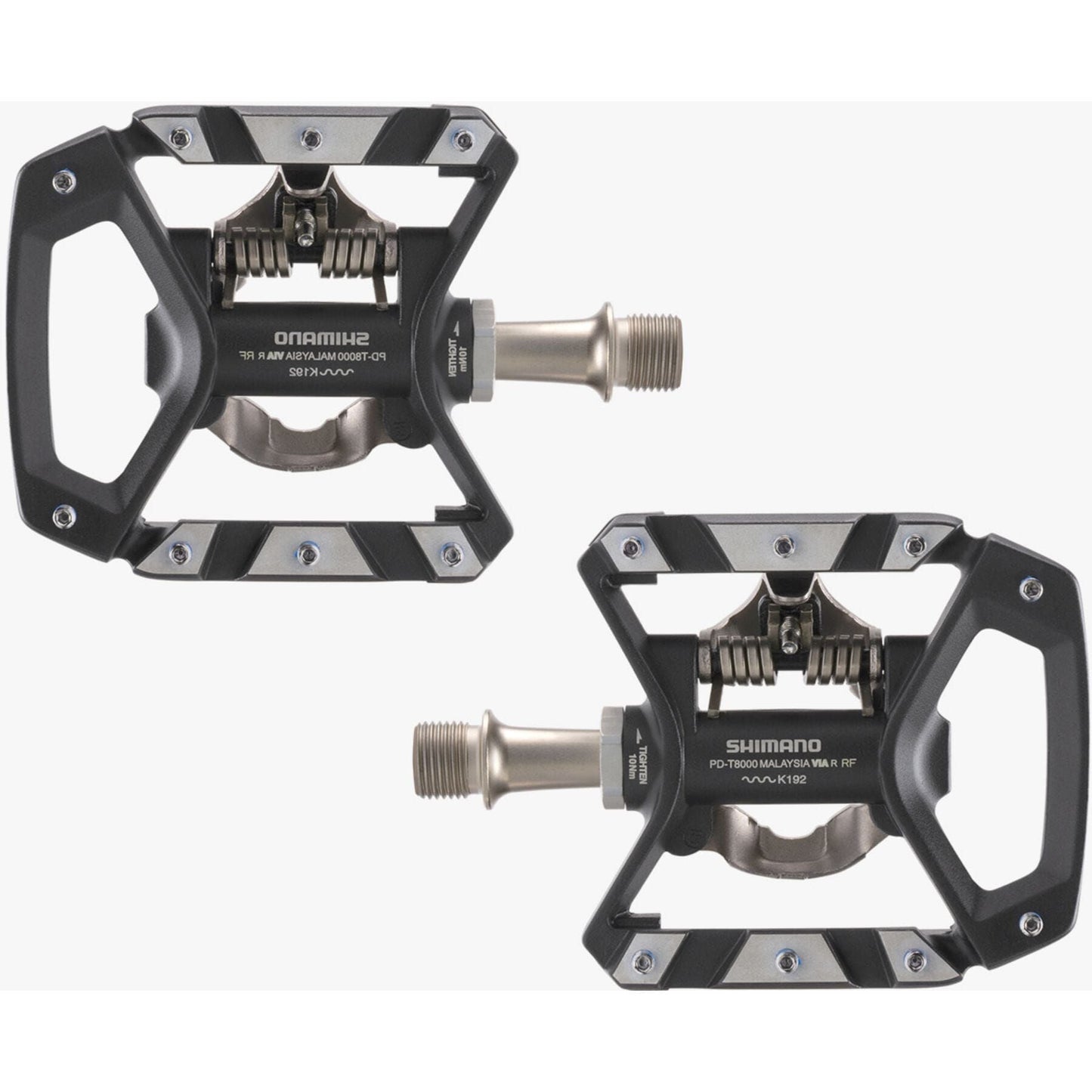 Shimano PD-T8000 XT MTB SPD Trekking pedals, single-sided mechanism