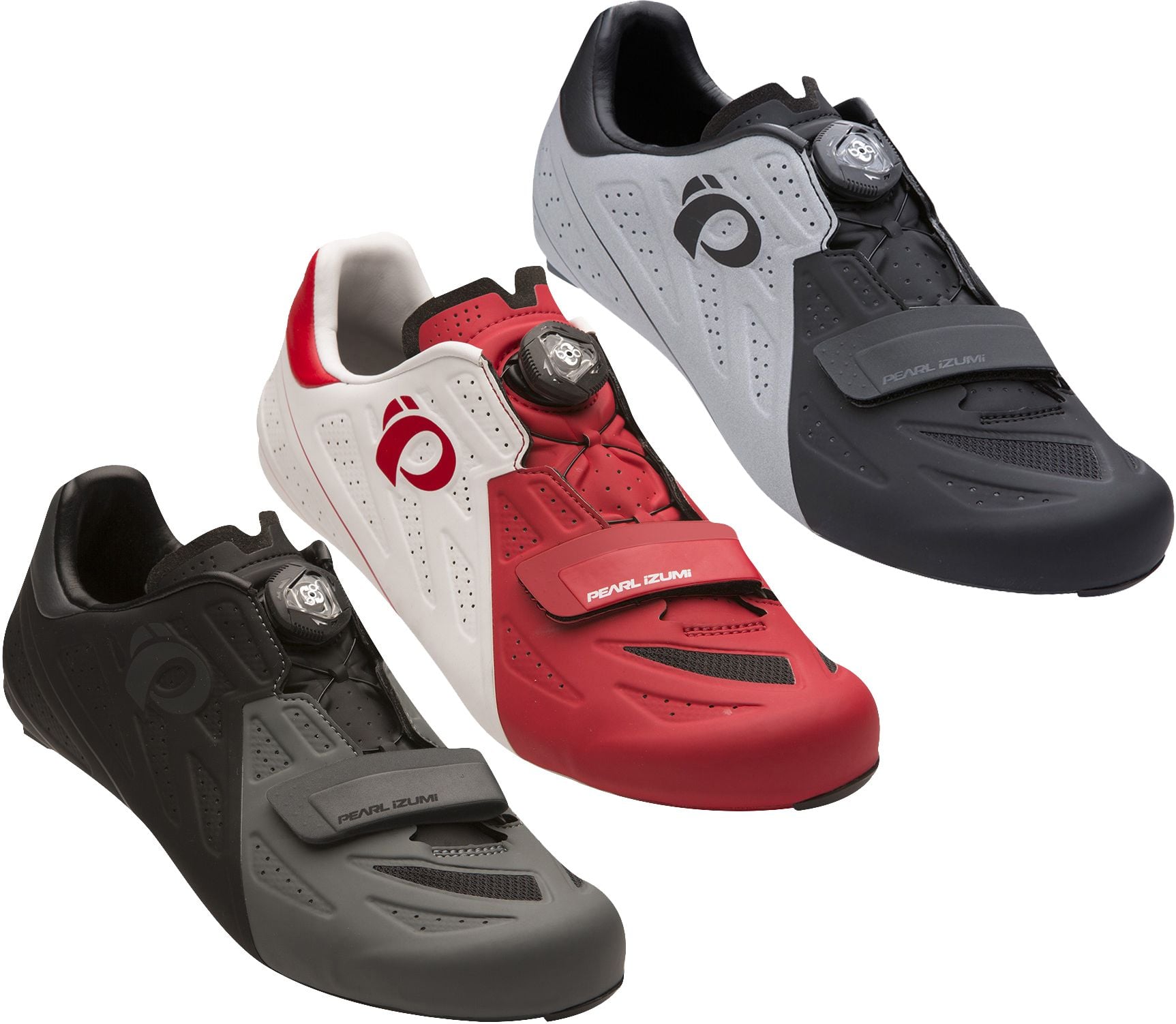Pearl Izumi Elite Road V5 Cycling Shoes 43 - Black/ Shadow Gre