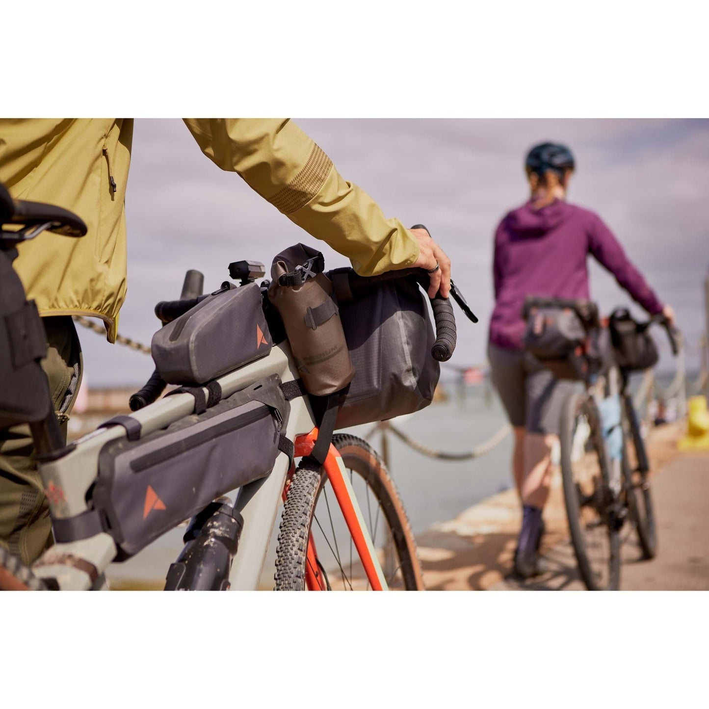 Altura Vortex 1L Waterproof Bolt-On Top Tube Pack 2023: GREY