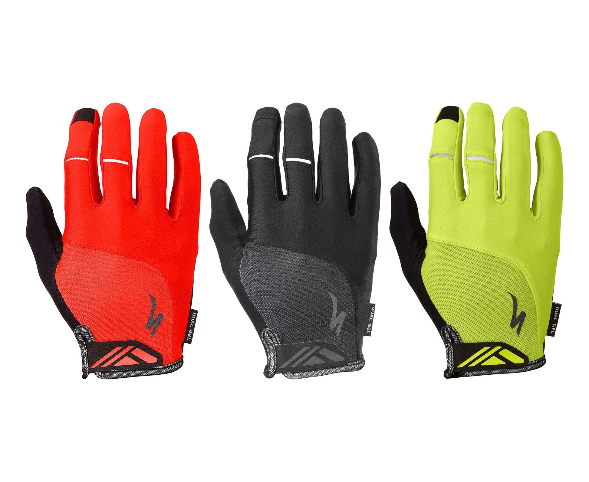Specialized BG DUAL GEL GLOVE LF BLK XXL colour: Black / size: XXL