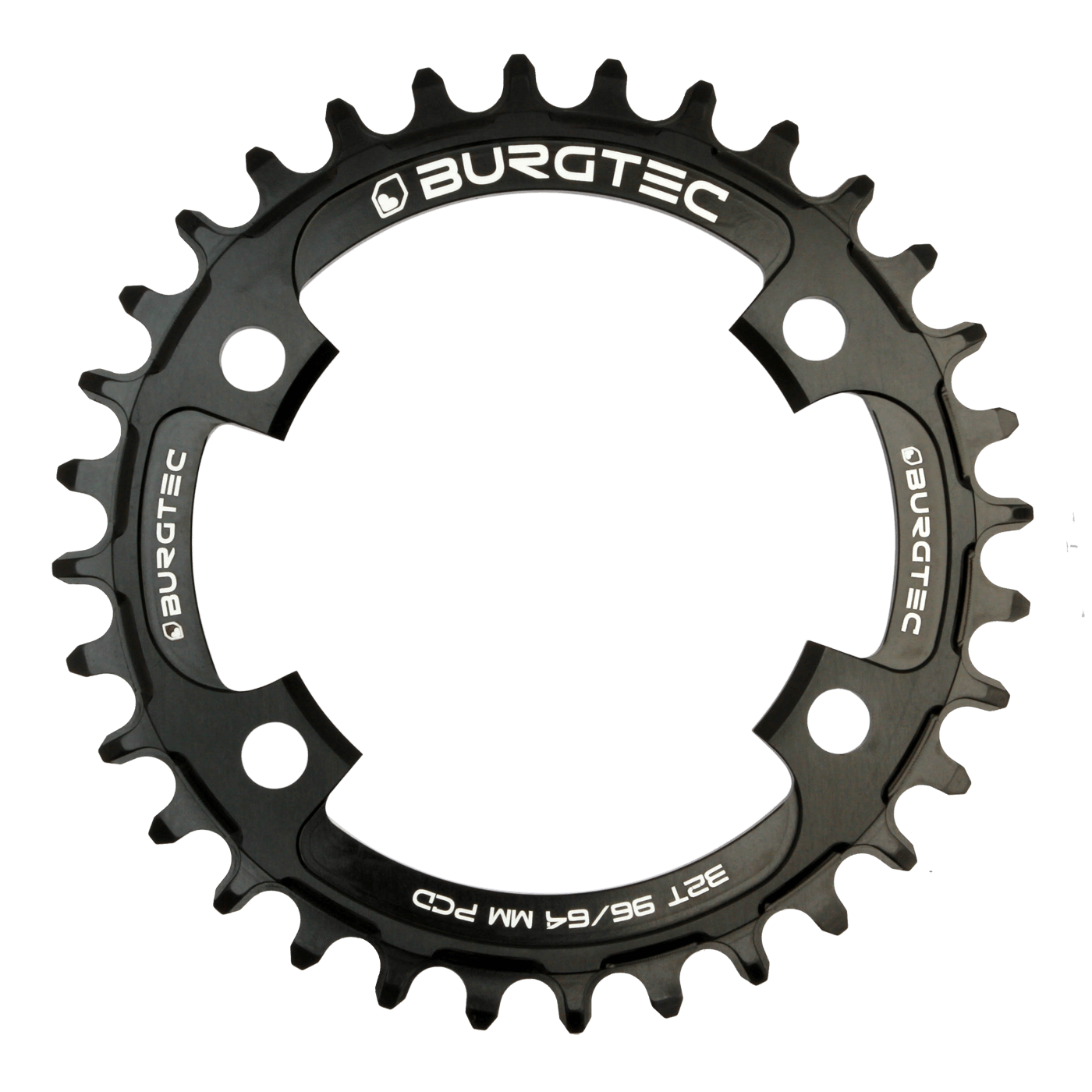 Burgtec 96/64mm PCD Thick Thin Chainring — view 2