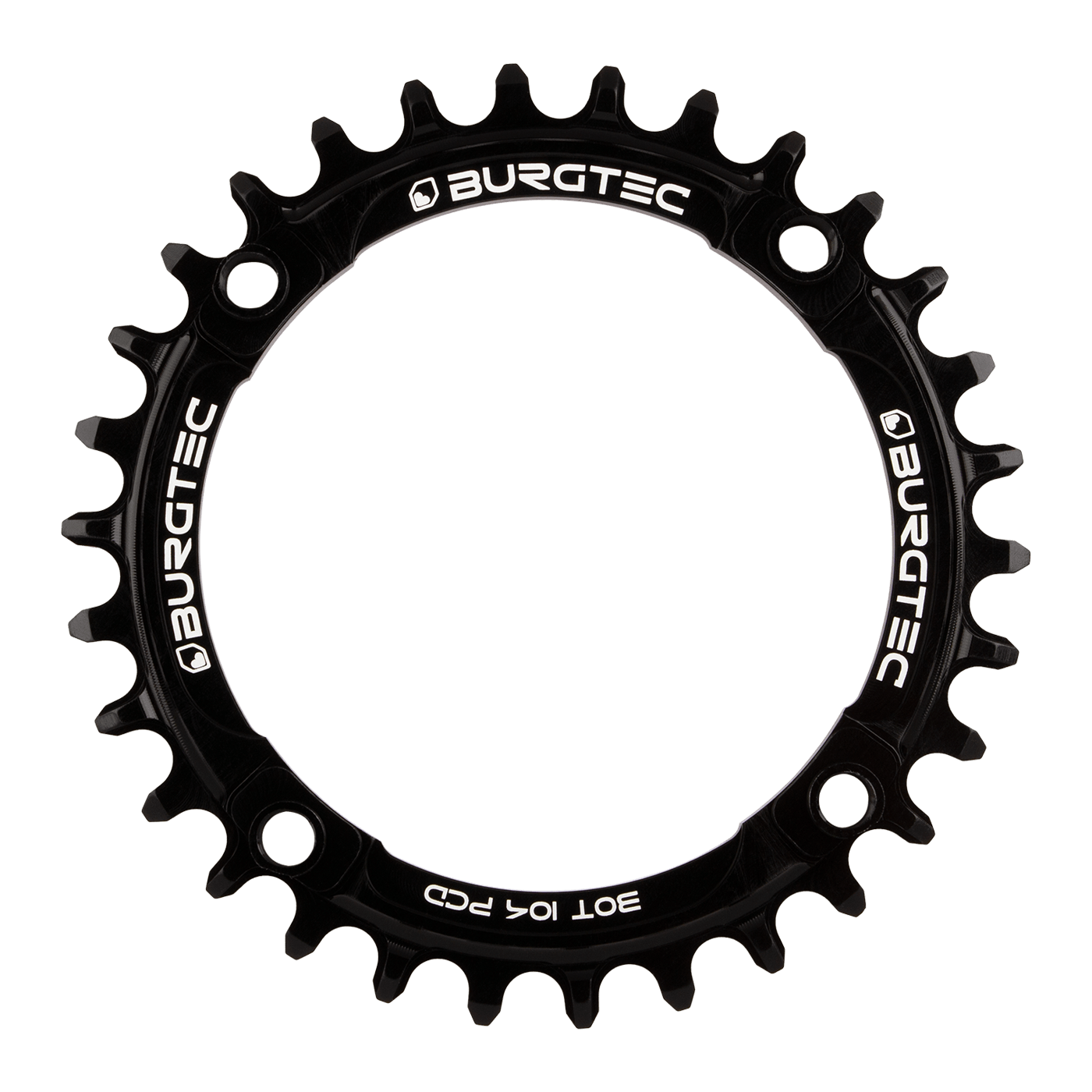 Burgtec 104mm BCD Thick Thin Chainring — view 4