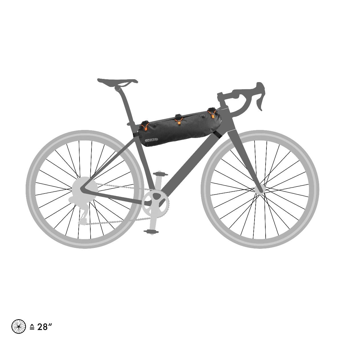 Ortlieb Bikepacking Frame-pack Rc Toptube 4 Litre