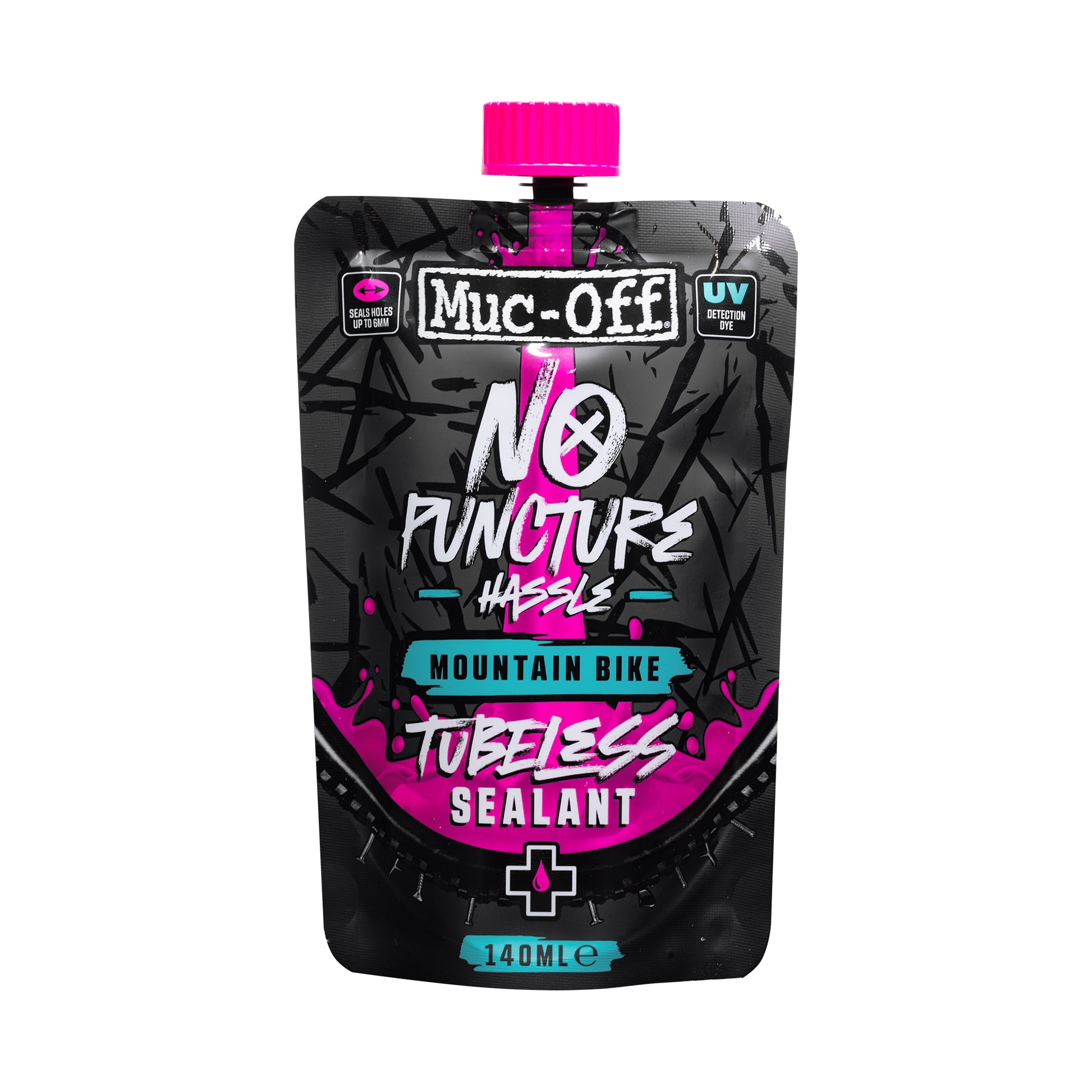 Muc-Off No Puncture Hassle 140ml - Pouch Only