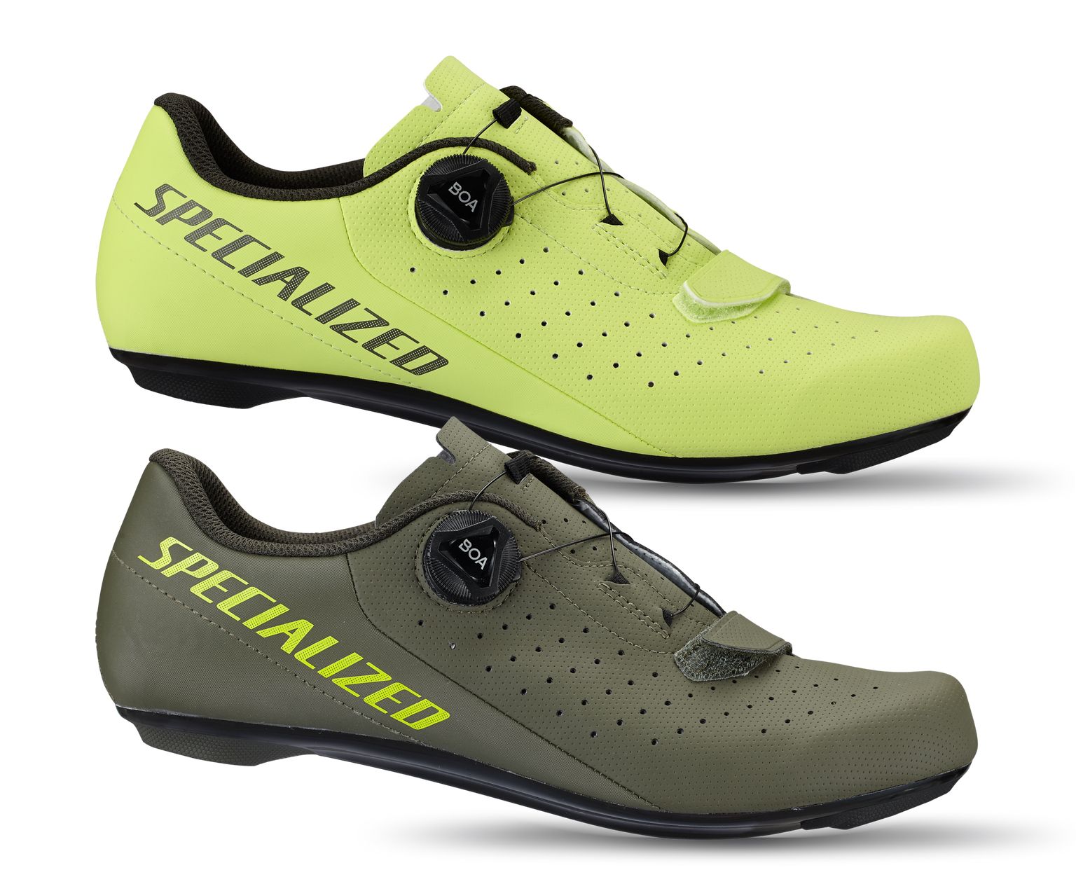 Specialized TORCH 1.0 RD SHOE LMSTN/OAKGRN 43