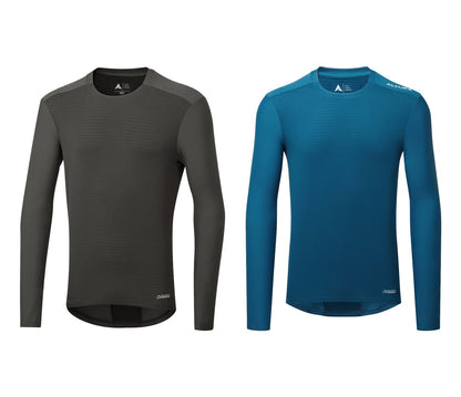 Altura Esker Men's Polartec Long Sleeve Trail Jersey 2021: CARBON