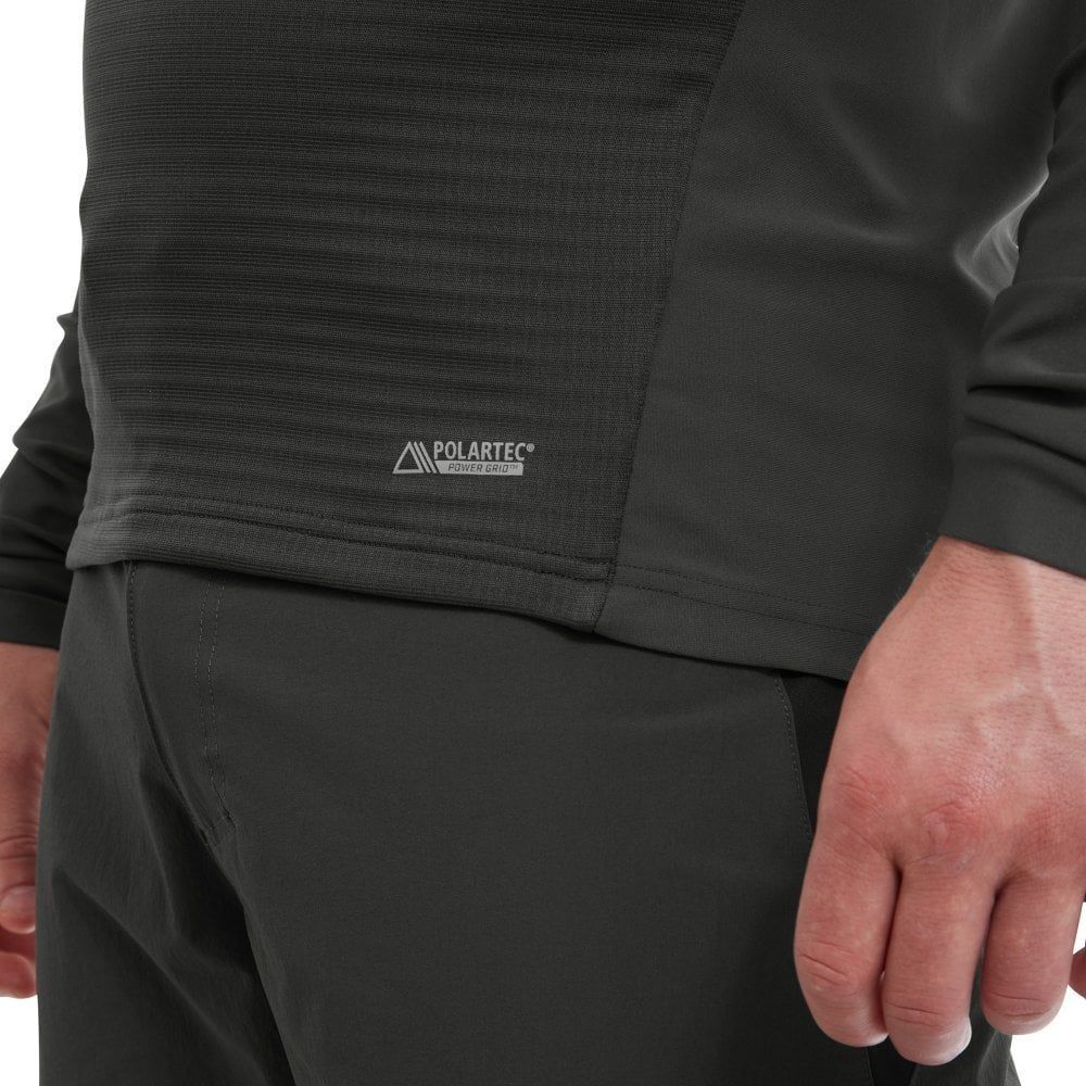 Altura Esker Men's Polartec Long Sleeve Trail Jersey 2021: CARBON