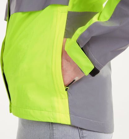 Madison Stellar Fiftyfifty Reflective Womens Waterproof Jacket Size 8 Only