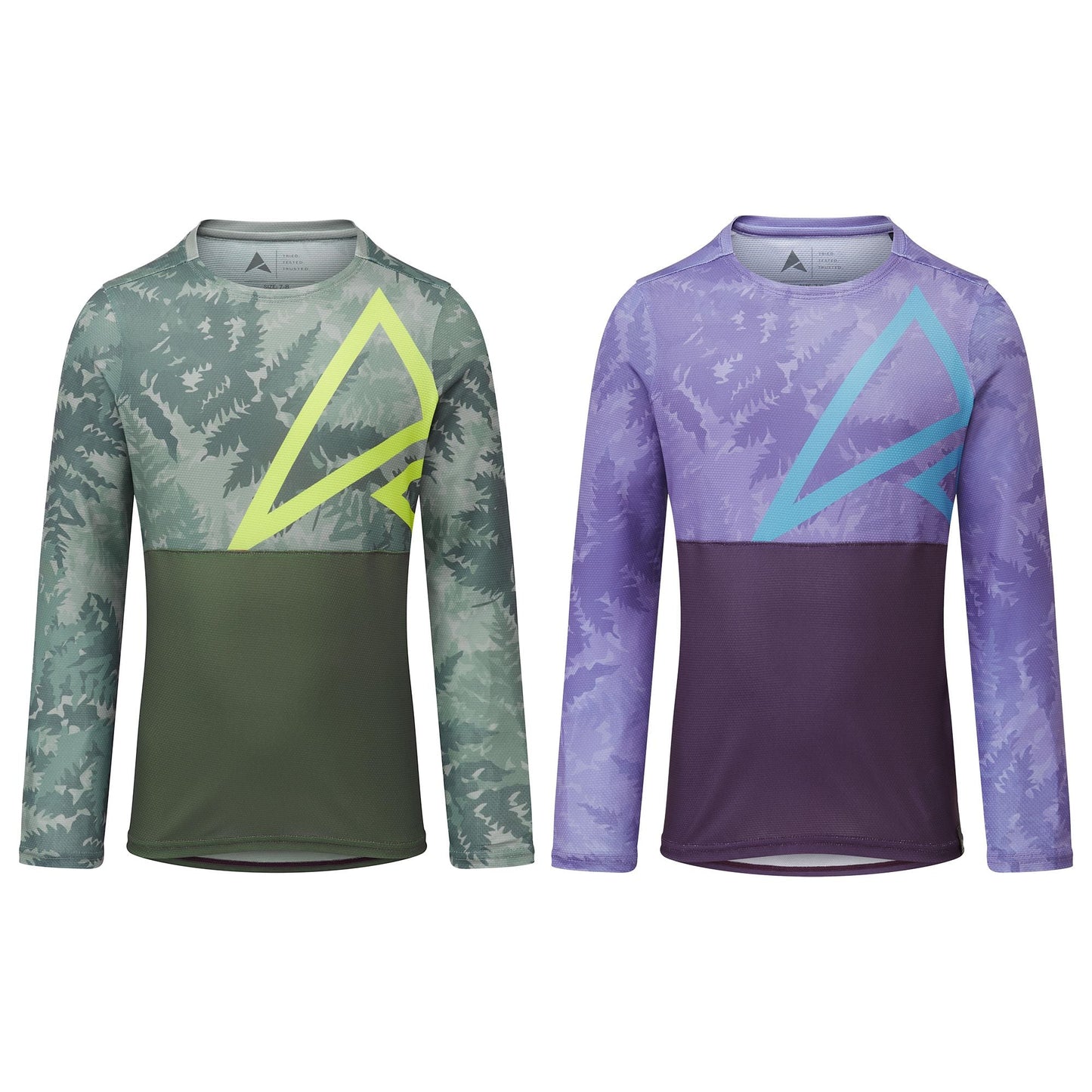 Altura Spark Light Weight Kids Long Sleeve Jersey 2023: PURPLE