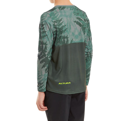 Altura Spark Light Weight Kids Long Sleeve Jersey 2023: PURPLE