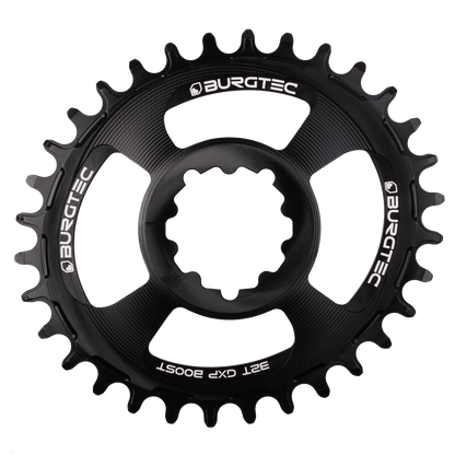 Burgtec Oval 3mm Offset Thick Thin Chainring for SRAM 3-Bolt — view 10