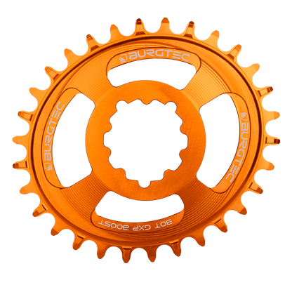 Burgtec Oval 3mm Offset Thick Thin Chainring for SRAM 3-Bolt — view 16