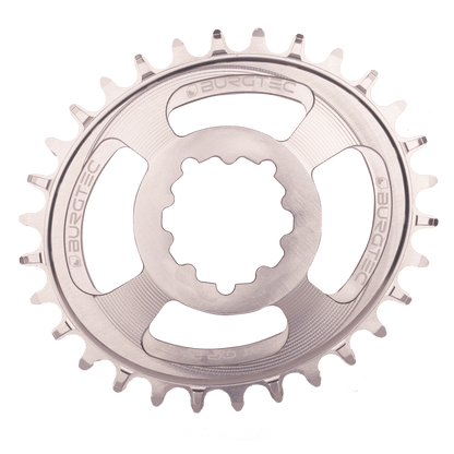 Burgtec Oval 3mm Offset Thick Thin Chainring for SRAM 3-Bolt — view 14