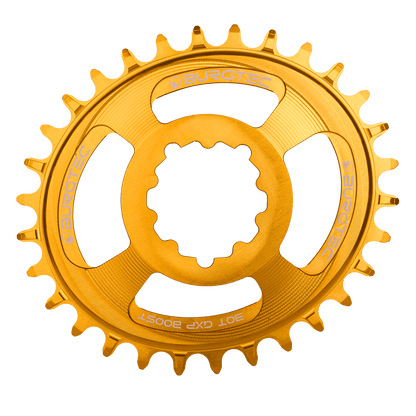 Burgtec Oval 3mm Offset Thick Thin Chainring for SRAM 3-Bolt — view 18
