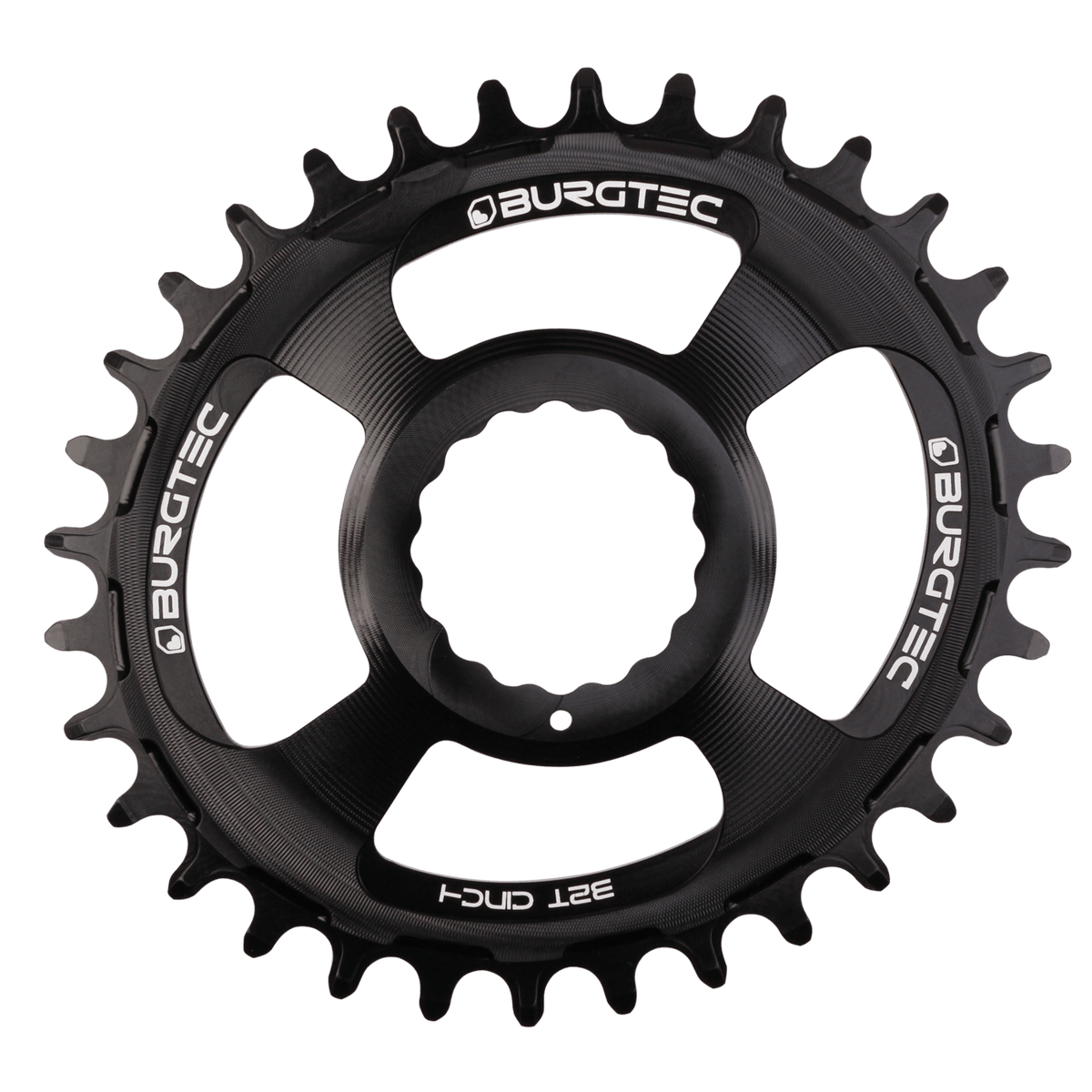 Burgtec Oval 3mm Offset Thick Thin Chainring for Race Face Cinch — view 2