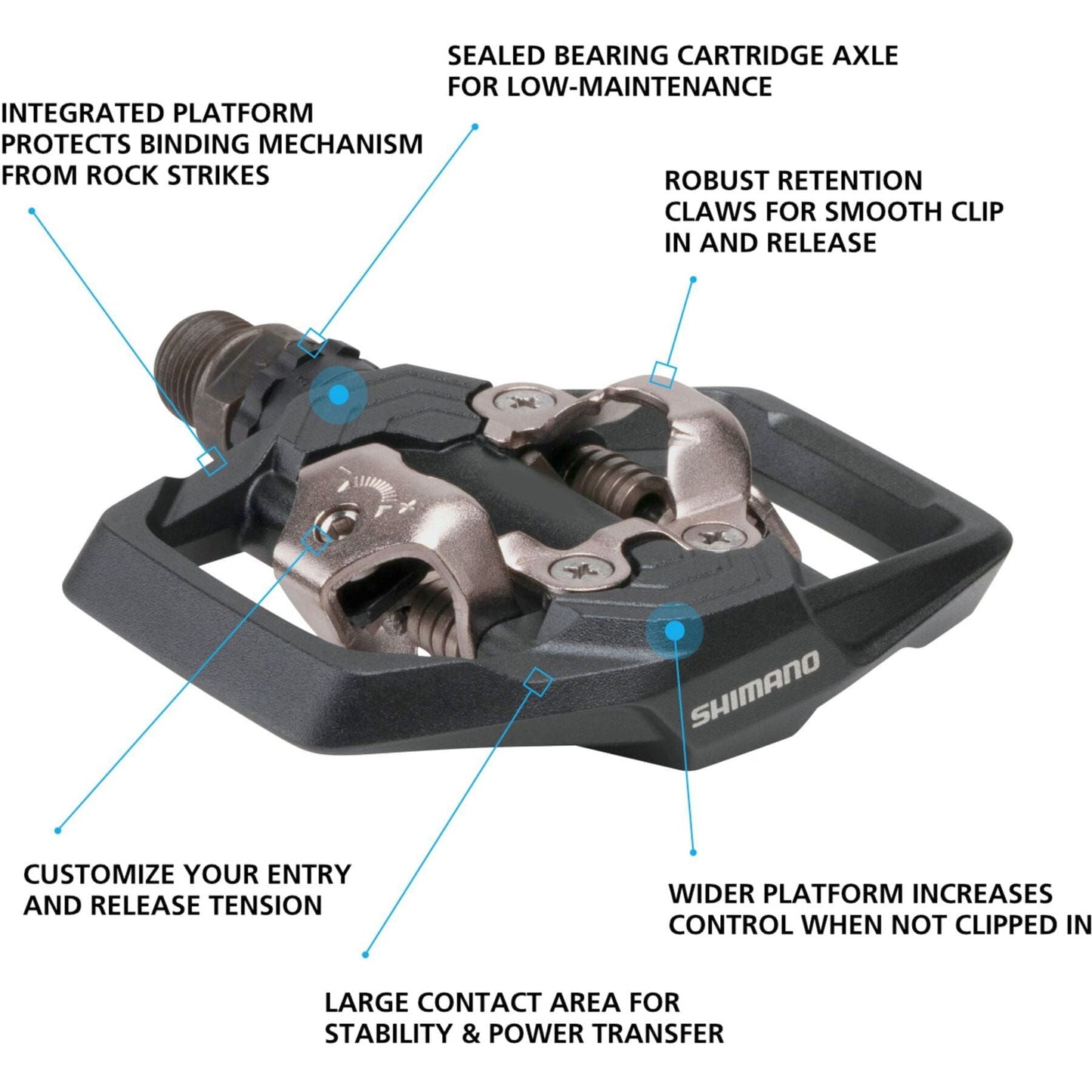 Shimano PD-ME700 SPD pedals