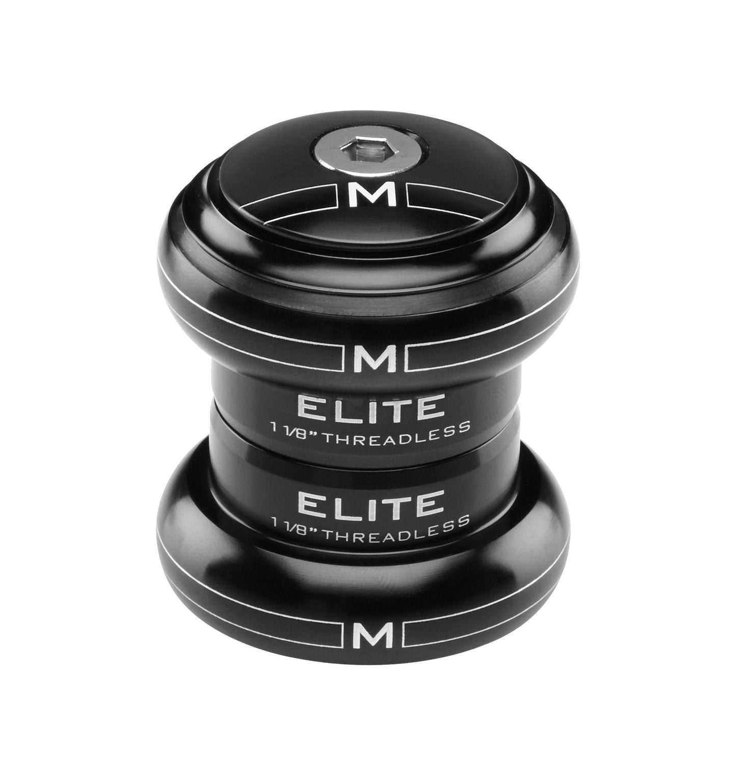 M Part Elite Headset 1-1/8" Threadless Silver EC34/28.6 EC34/30