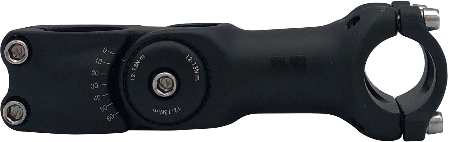 M Part Adjustable A-head 4 bolt stem 25.4