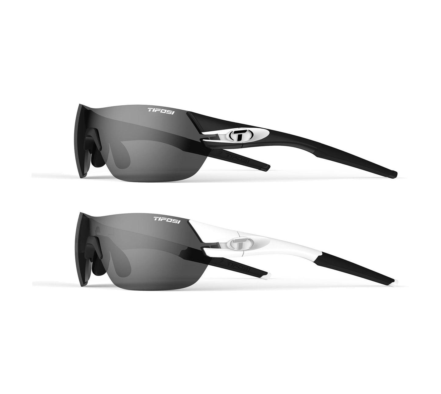 Tifosi Slice Interchangeable Lens Sunglasses 2020: Matte White