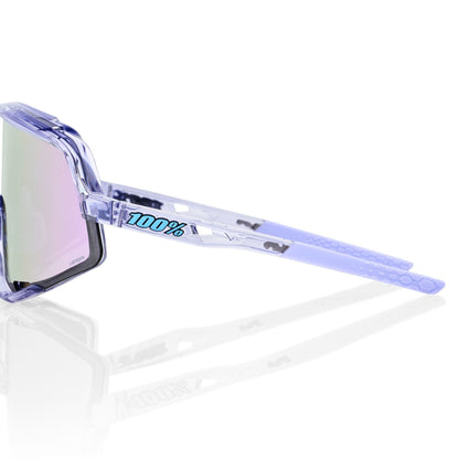 100% Glendale Sunglasses Translucent Lavender/hiper Lavender Mirror Lens