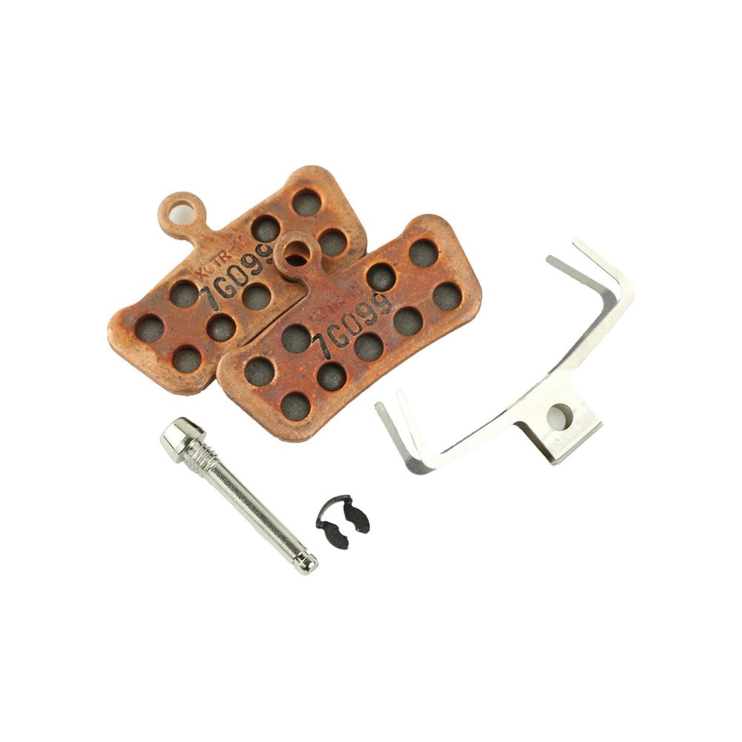 SRAM Disc Brake Pads - Medium Sintered/Steel (Heavy Duty) - Trail/Guide/G2/Level 4 Piston