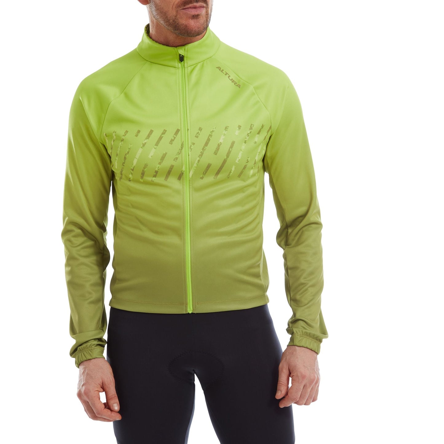 Altura Airstream Men's Long Sleeve Jersey 2022: LIME