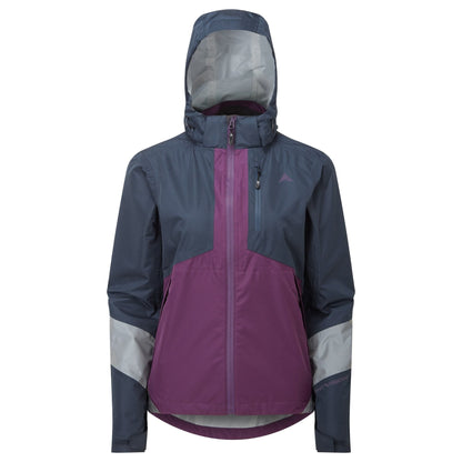 Altura Nightvision Typhoon Women's Waterproof Jacket 2022: NAVY/PURPLE