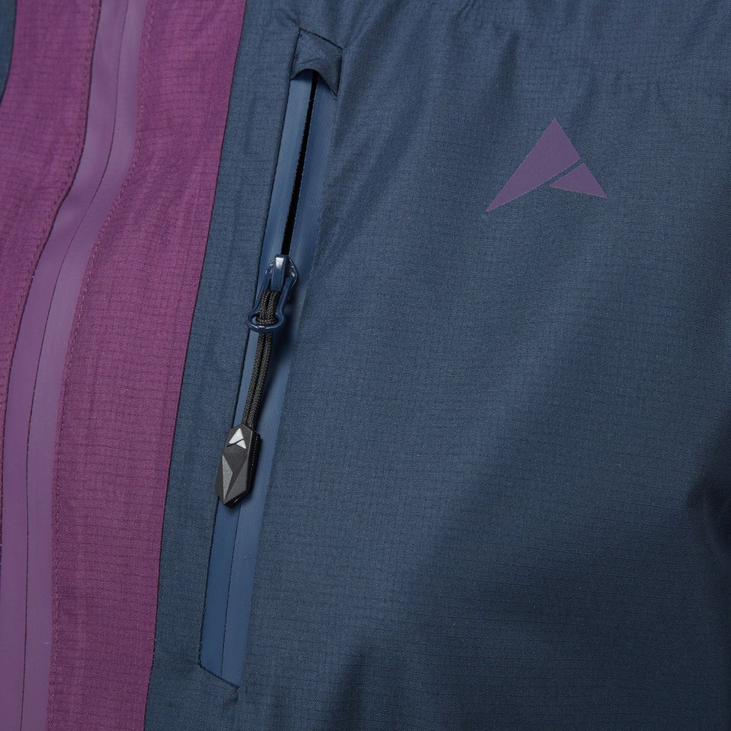 Altura Nightvision Typhoon Women's Waterproof Jacket 2022: NAVY/PURPLE