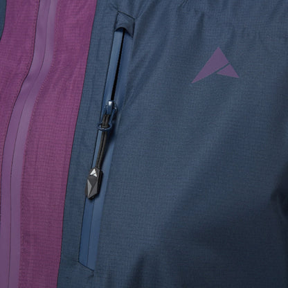 Altura Nightvision Typhoon Women's Waterproof Jacket 2022: NAVY/PURPLE