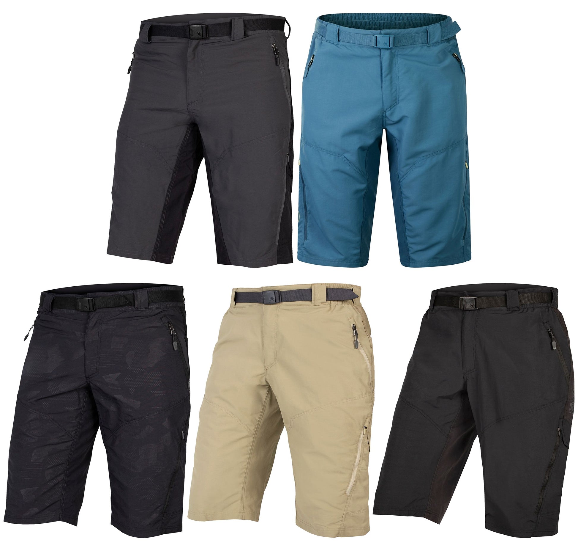 Endura Hummvee Short with Liner: Grey - L