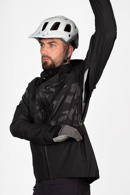 Endura Singletrack Waterproof Jacket Paprika 37-39 Inch Chest
