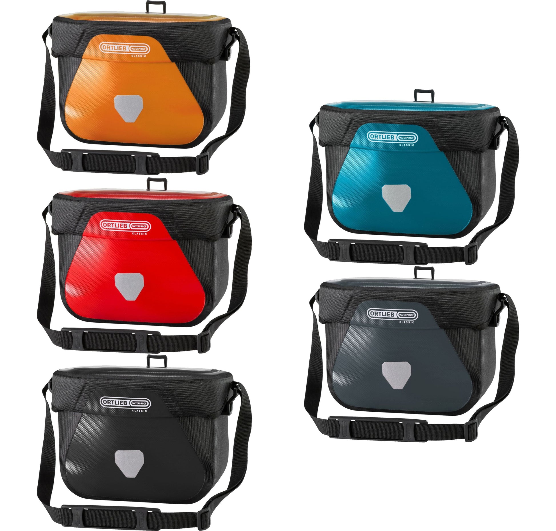 Ortlieb Ultimate Six Classic 6.5 Litre Bar Bag 2023 petrol