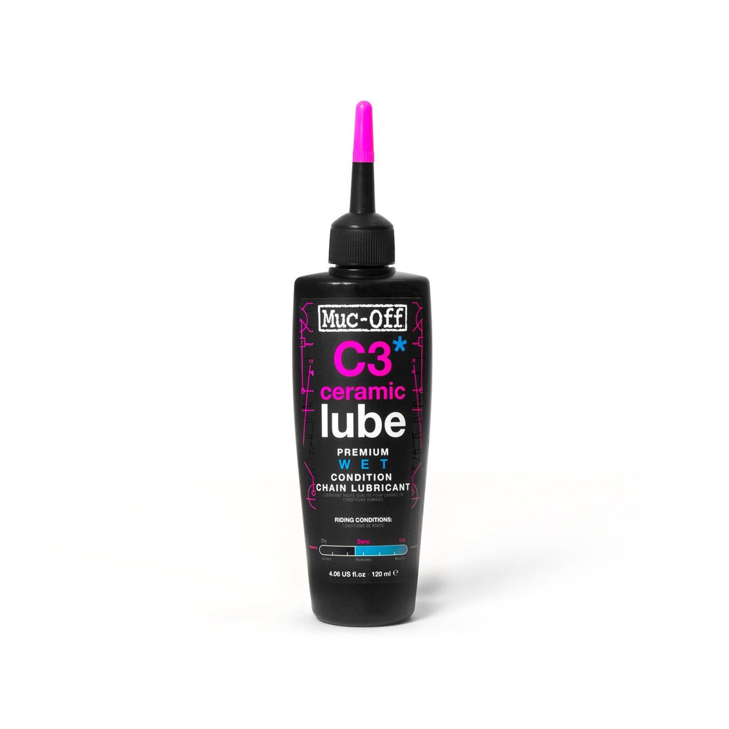 Muc-Off C3 Wet Ceramic Lube 120ml