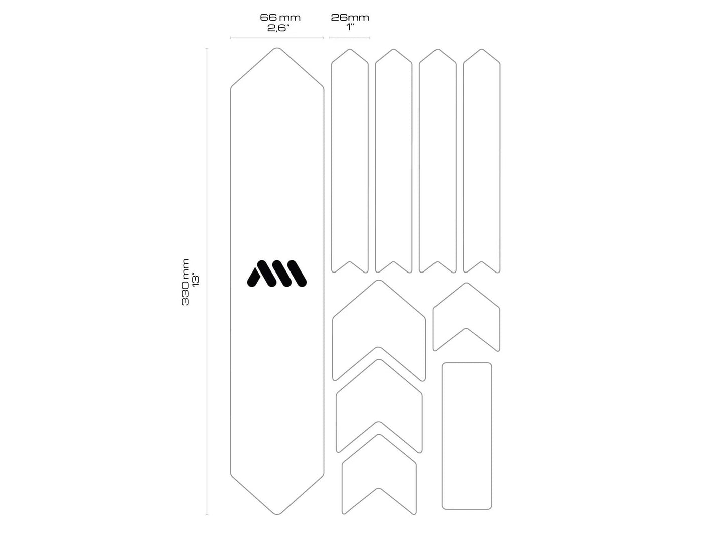 Frame Guard Extra - Zebra Grey